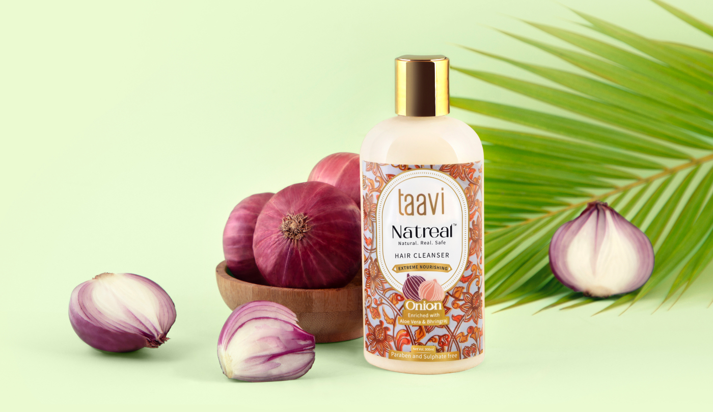 Onion Shampoo – Product catalogue designing